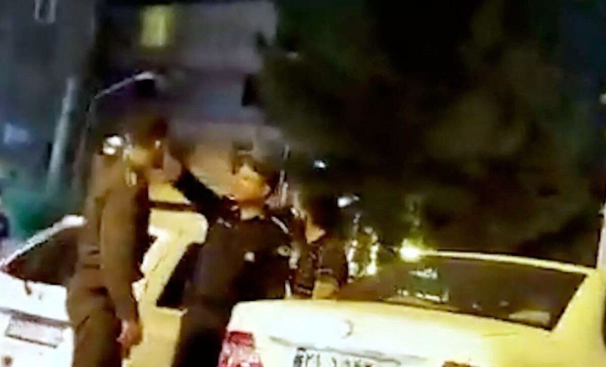 واکنش پلیس تهران به ویدئوی سیلی یک سرباز به راننده‌ای در خیابان ستارخان
