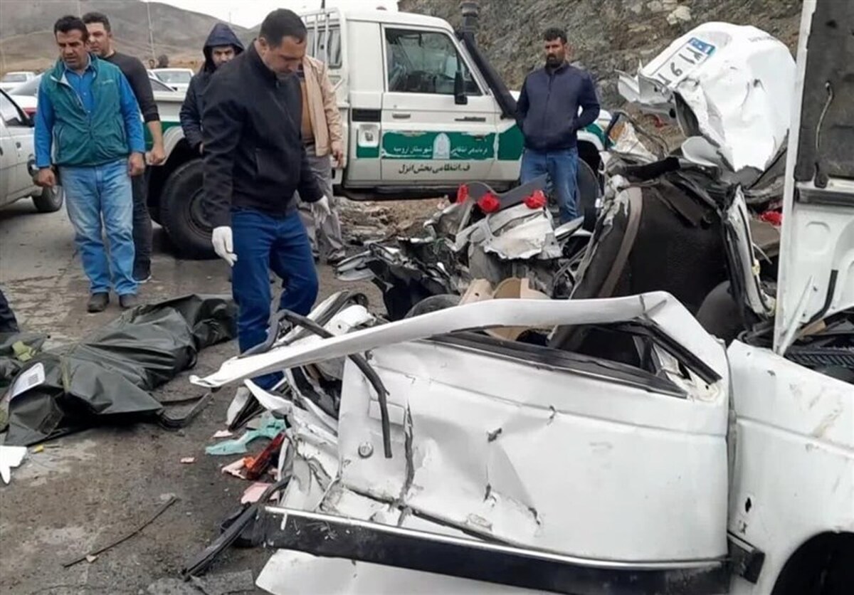 خودروی رئیس پلیس راه استان گلستان در شاهرود دچار سانحه شد (۶ خرداد ۱۴۰۲)