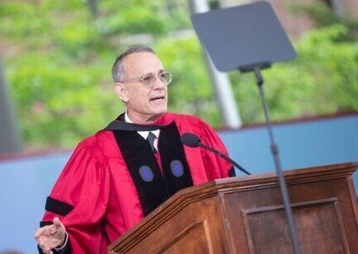 اهدای دکتری افتخاری هاروارد به «تام هنکس»
