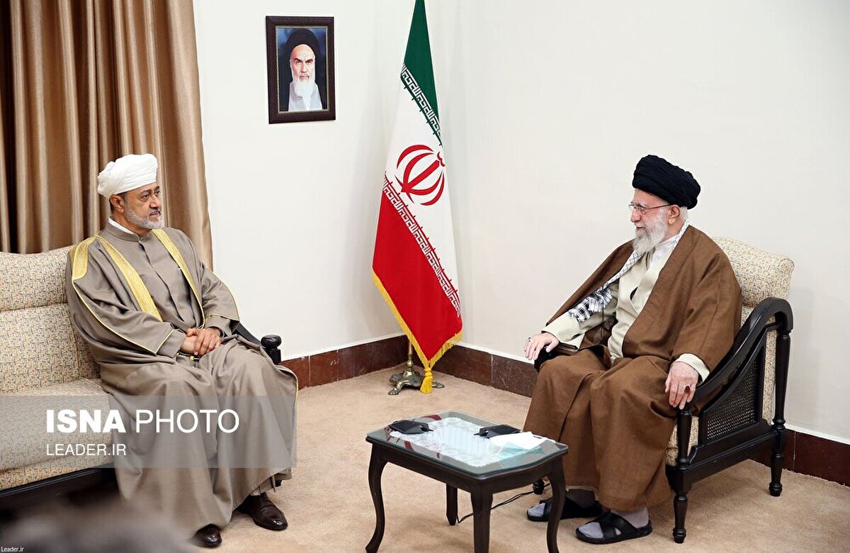 دیدار سلطان عمان با مقام معظم رهبری