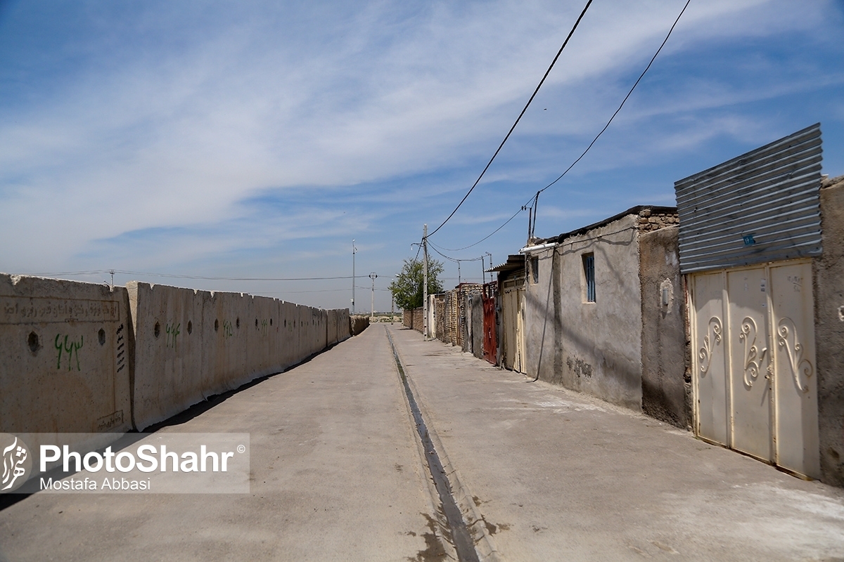 پیاده‌رو‌های محله اروند مشهد ساماندهی می‌شود