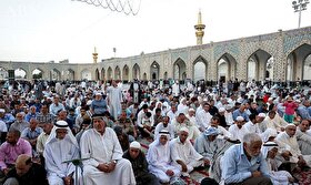                      برپایی جشن غدیر ویژه زائران اردو و عرب زبان حرم رضوی                 
