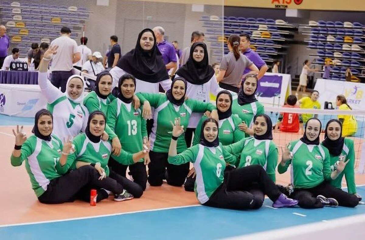 بانوان والیبال نشسته ایران فینالیست شدند