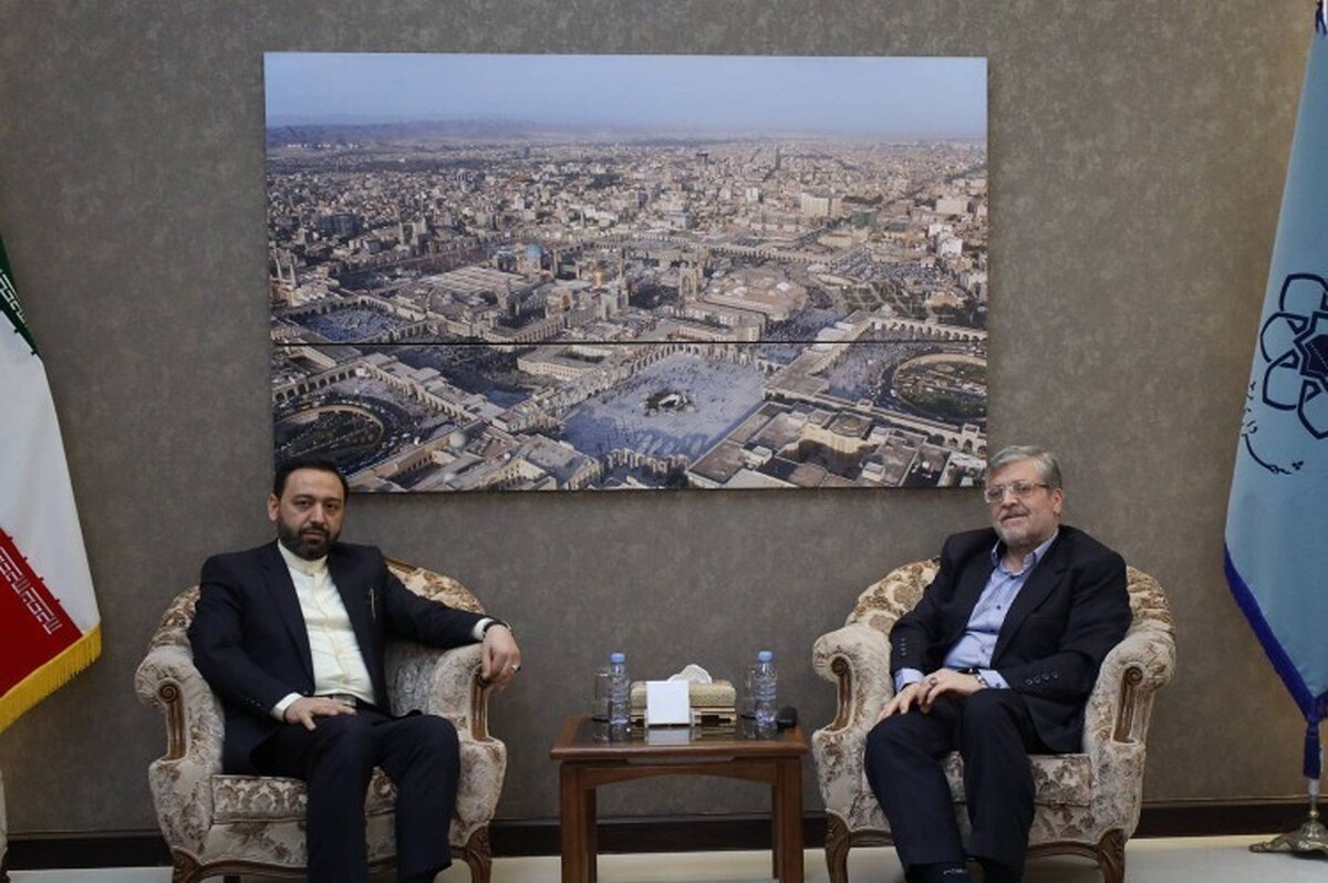 شهردار مشهد مقدس و قائم مقام تولیت آستان قدس رضوی دیدار کردند