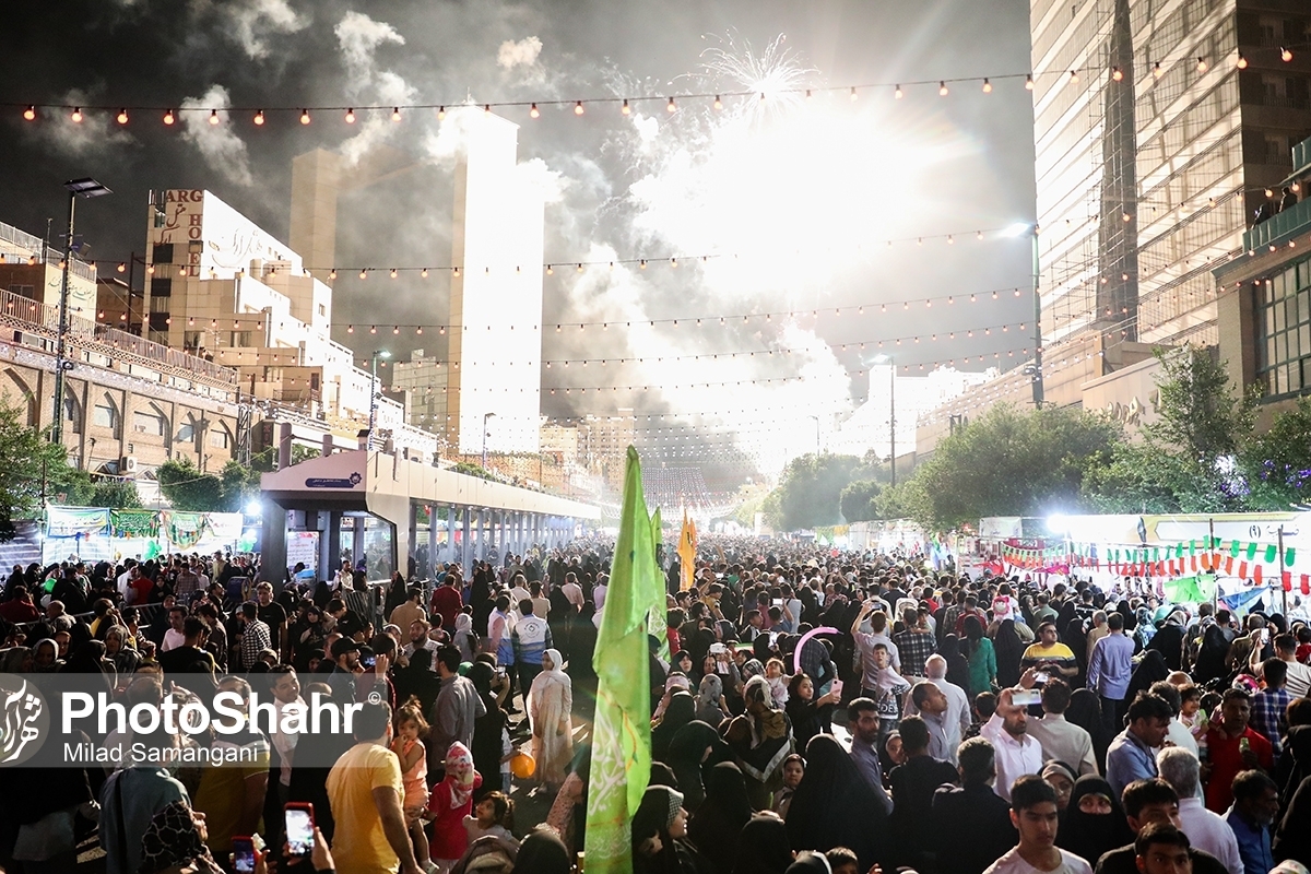 ۷۰ هزار زائر و مجاور در رویداد بزرگترین عید مشهدی‌ها پذیرایی شدند