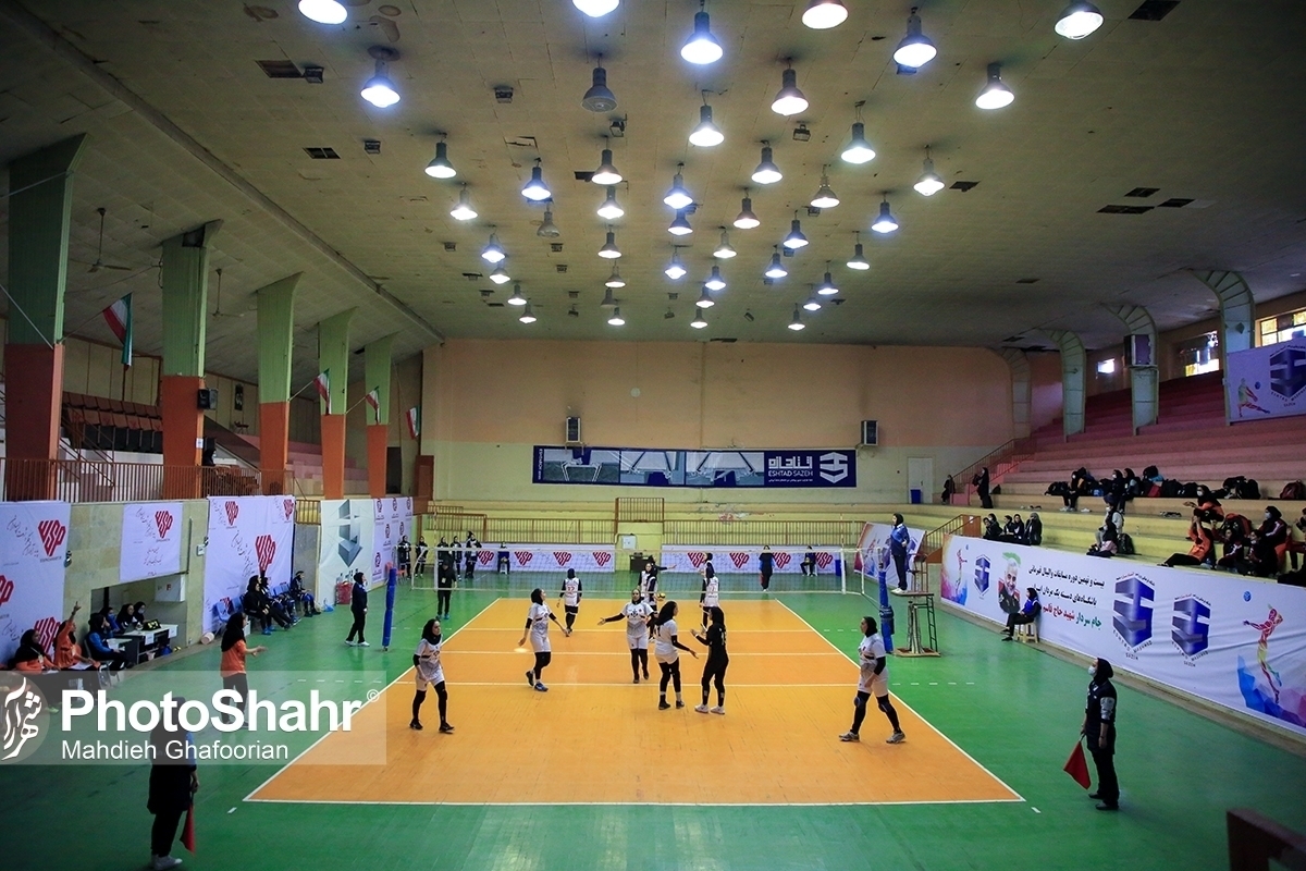دختران والیبالیست مشهدی در اردوی تیم‌ملی