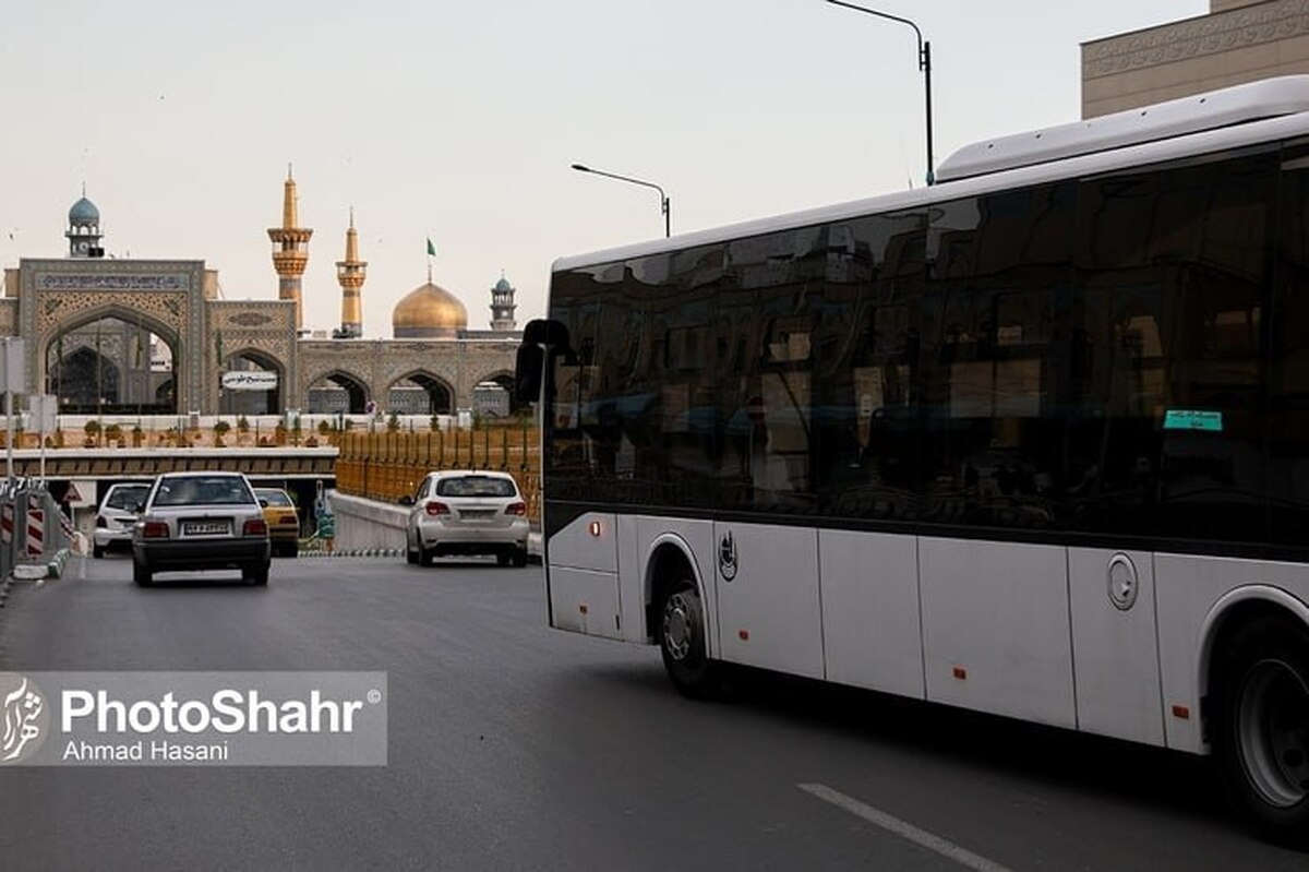 سرویس‌دهی صلواتی ناوگان اتوبوسرانی مشهد در روز عرفه و عید قربان