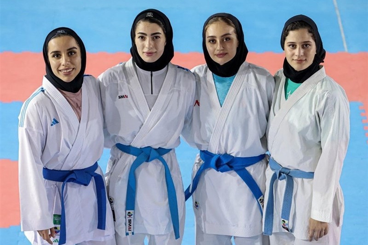 دختران کاراته ایران در یک قدمی طلای آسیا