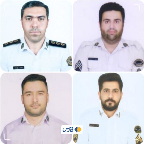وقوع یک حمله تروریستی در محور خاش - تفتان | شهادت ۴ تن از کارکنان پلیس راه + تصاویر