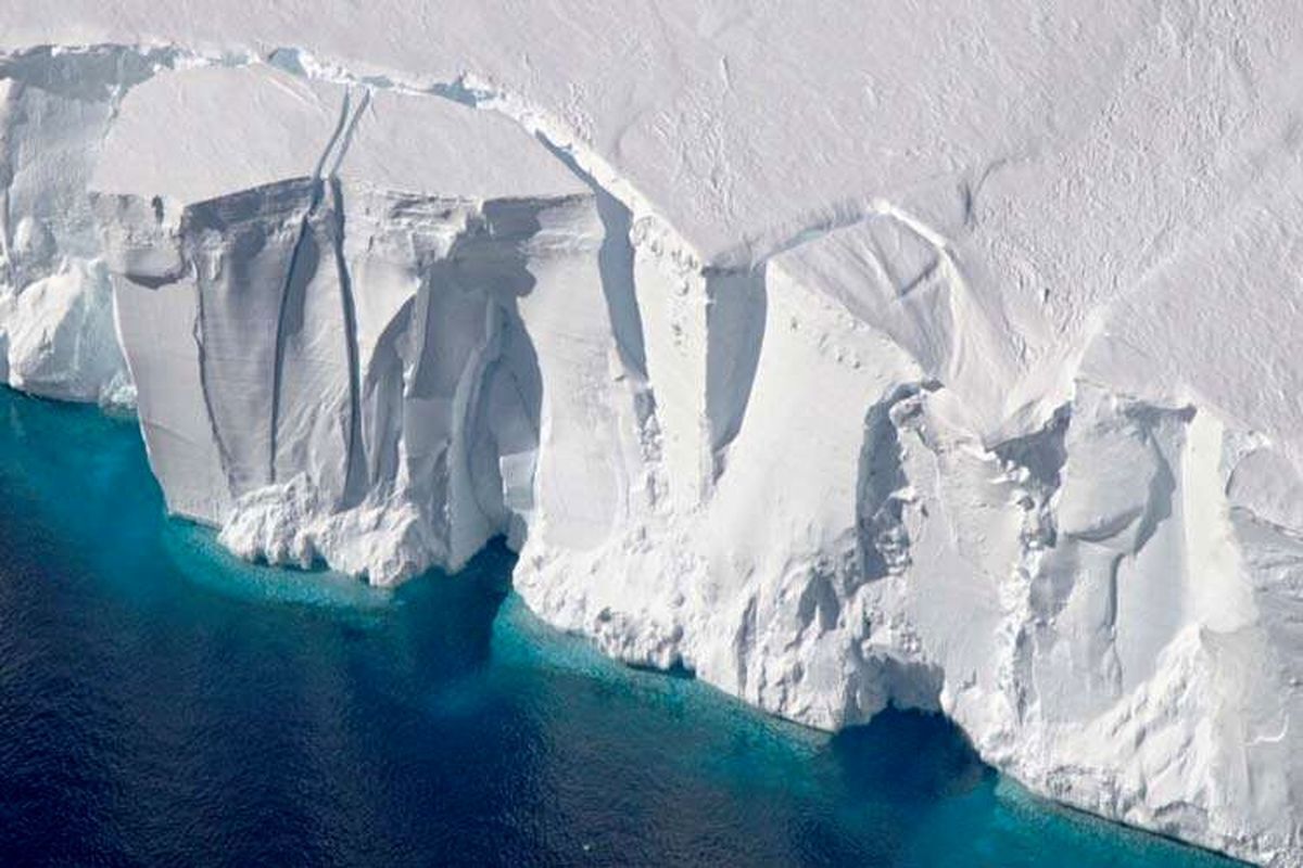 ویدئو| آب شدن یخ‌های قطب جنوب