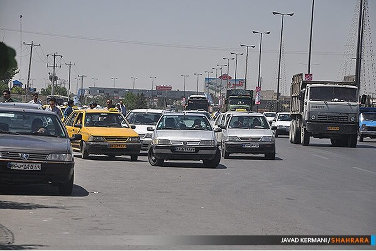 آخرین وضعیت ترافیکی مشهد | ترافیک سنگین در بزرگراه پیامبر اعظم(ص)، ملک‌آباد و بلوار آموزگار (۱۵ مرداد ۱۴۰۲)
