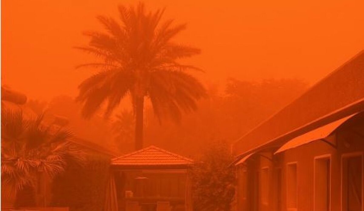 ویدئو| طوفان شن آسمان مراکش را پرتقالی کرد