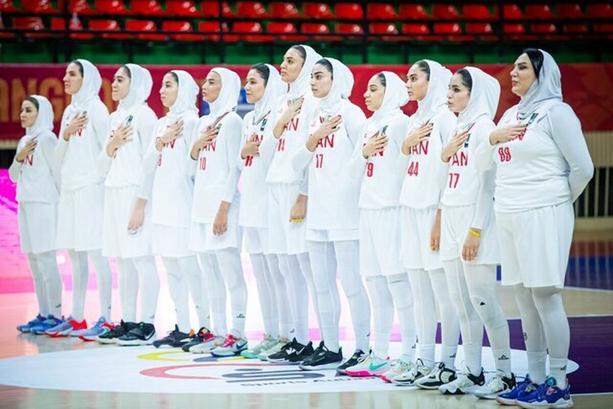 صعود بانوان بسکتبالیست ایران به نیمه‌نهایی آسیا