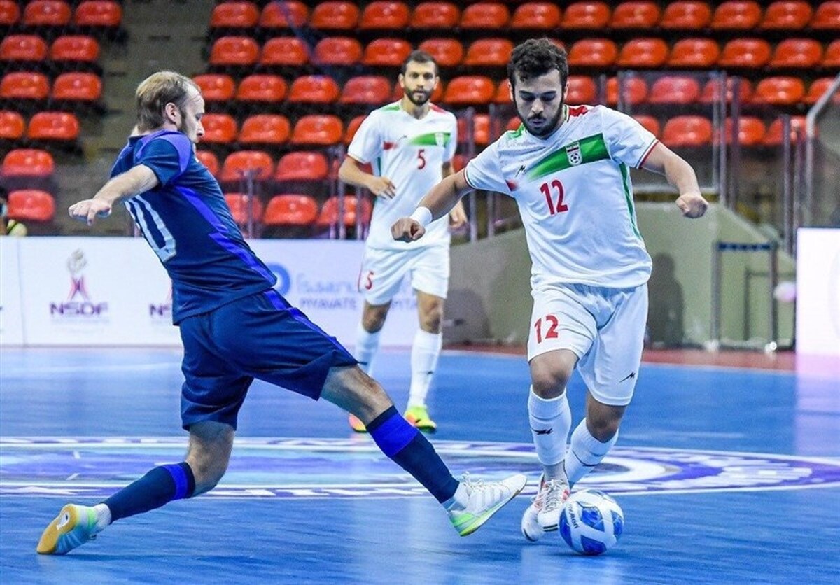 نتیجه بازی تیم ملی فوتسال امید ایران و ازبکستان در تورنمنت کافا