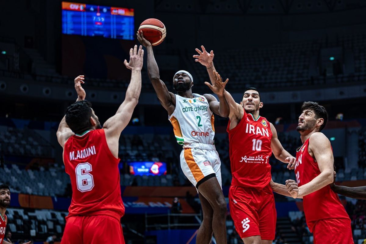 ساعت و تاریخ بازی ایران و لبنان در جام جهانی بسکتبال | به دنبال برد در گروه بازنده‌ها