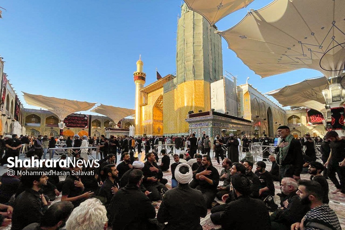 ویدئو| گوشه‌ای از خدمت‌رسانی نیرو‌های پاکبان مشهد مقدس در شوارع نجف اشرف