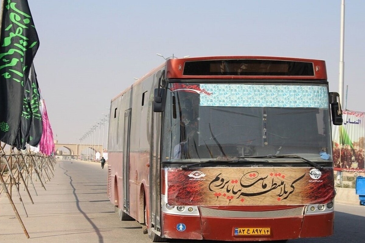 ویدئو| تامین اتوبوس برای انتقال زائران اربعین حسینی
