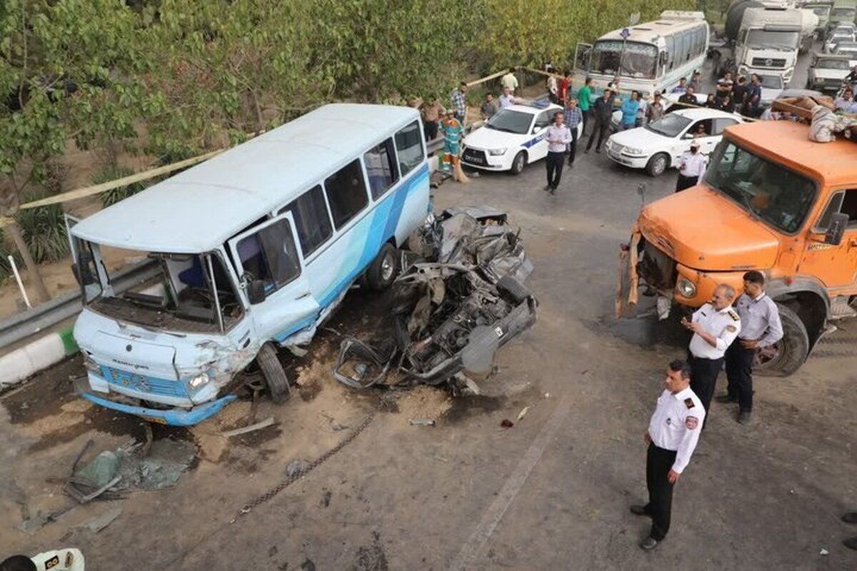 یک نوزاد در حادثه تصادف اتوبوس تهران به ایلام جان باخت (۱۶ شهریور ۱۴۰۲)
