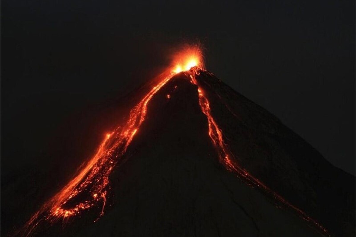 ویدئو| تصاویری از آتشفشان فوئگو در گواتمالا