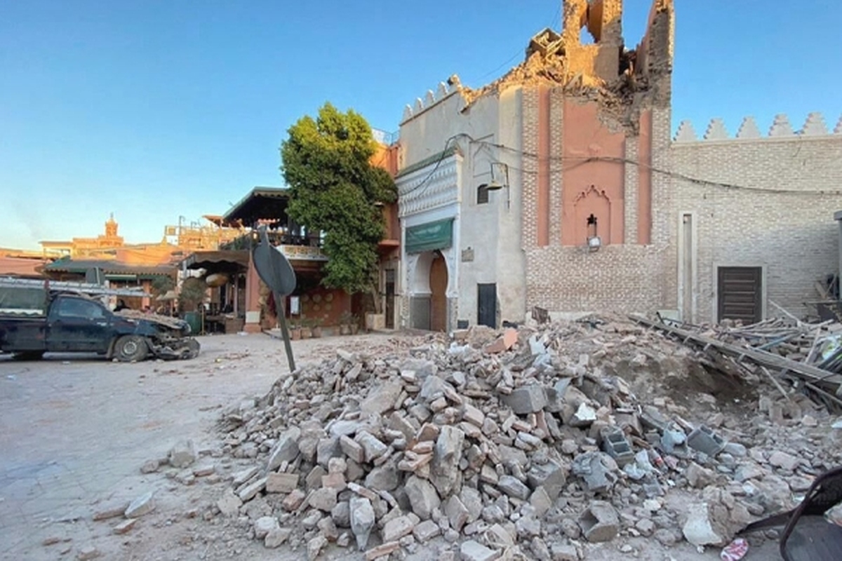 افزایش تلفات زلزله مغرب(مراکش) به یک‌هزار و ۳۰۵ نفر