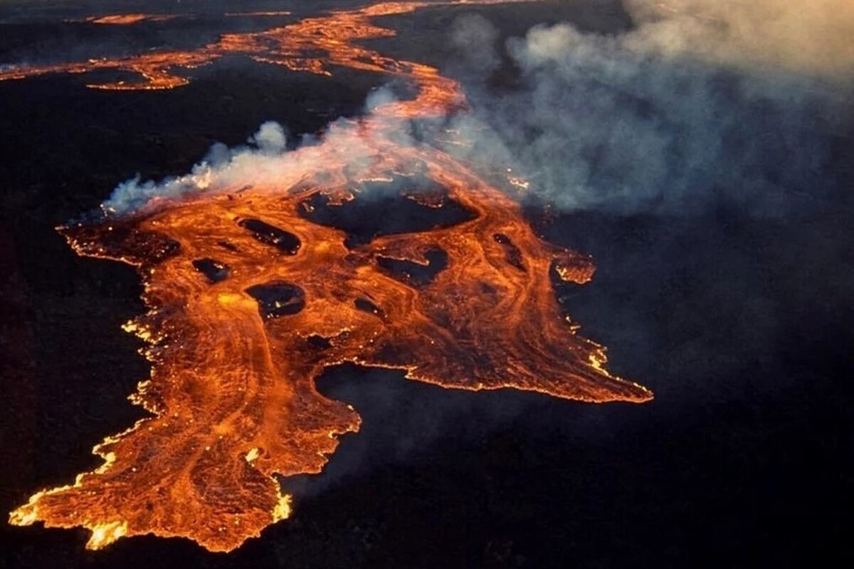 ویدئو| فوران آتشفشانی در هاوایی