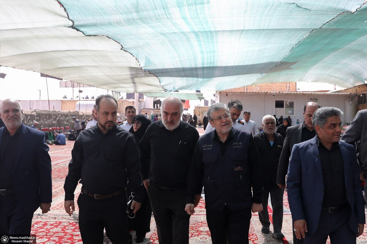 بازدید سرزده شهردار مشهد از کمپ زائرپذیر غدیر