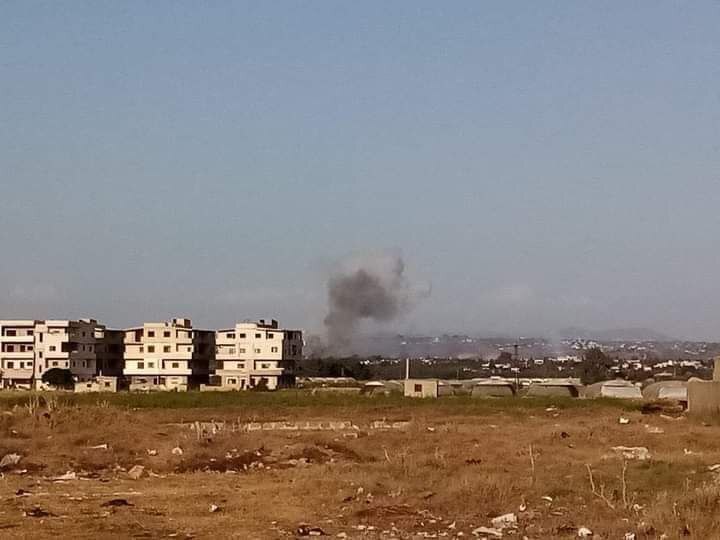 حمله جنگنده‌های رژیم صهیونیستی به غرب سوریه | مقابله پدافند هوایی سوریه + فیلم وعکس