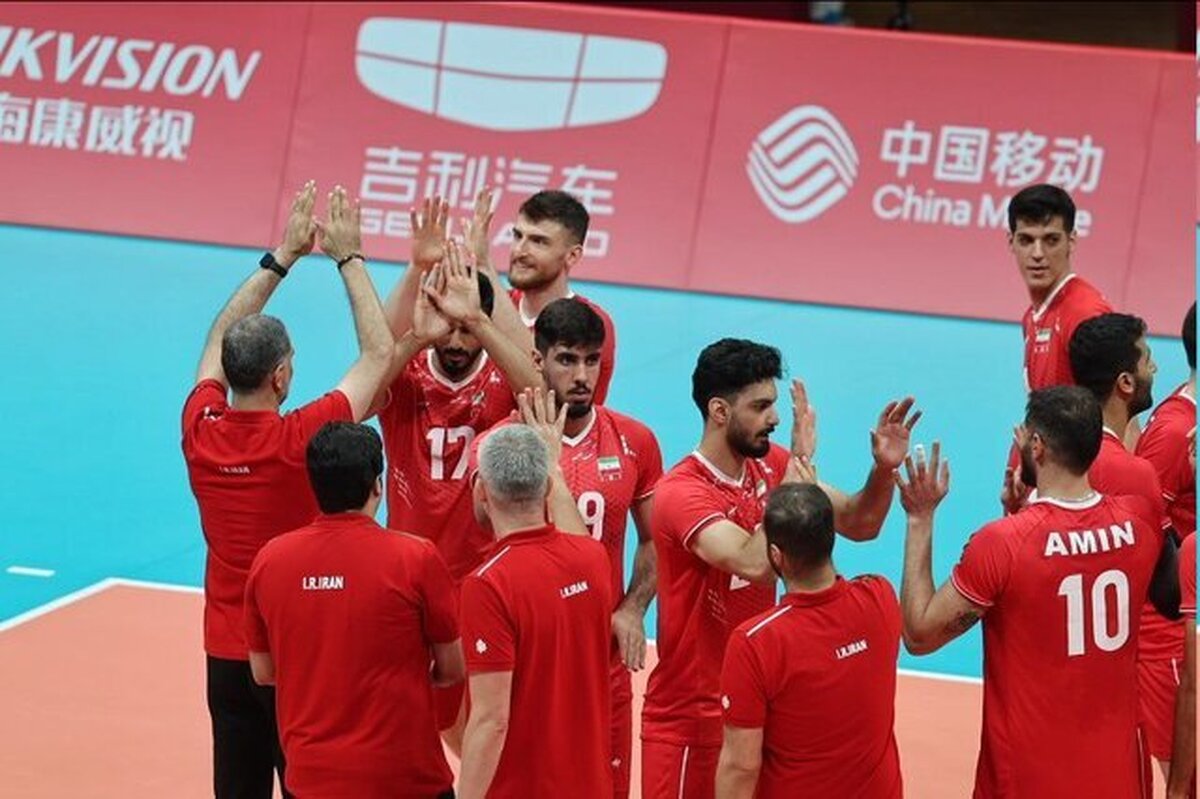 صعود والیبال ایران به نیمه نهایی آسیا