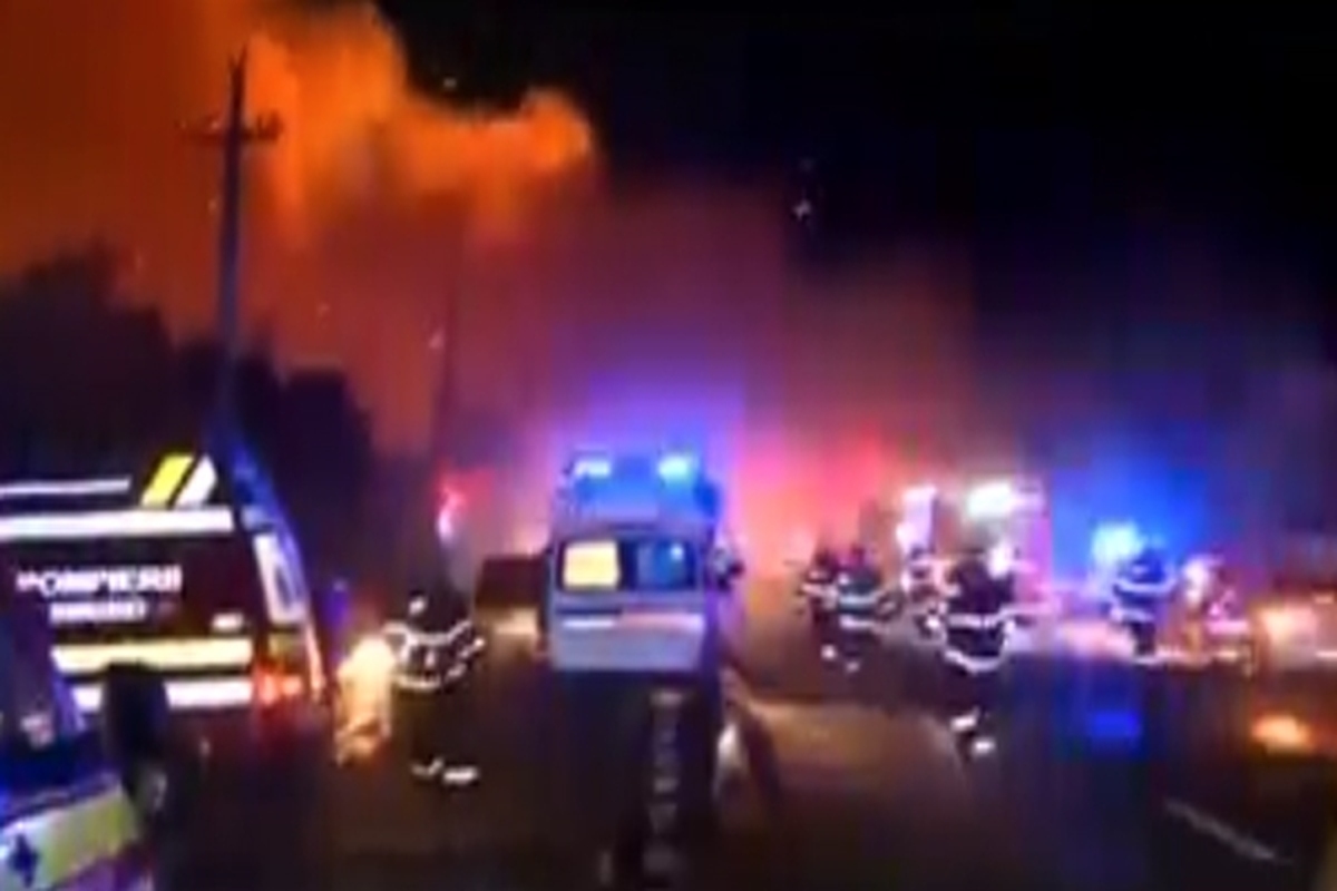 ویدئو | انفجار مرگبار و مهیب در پایتخت رومانی