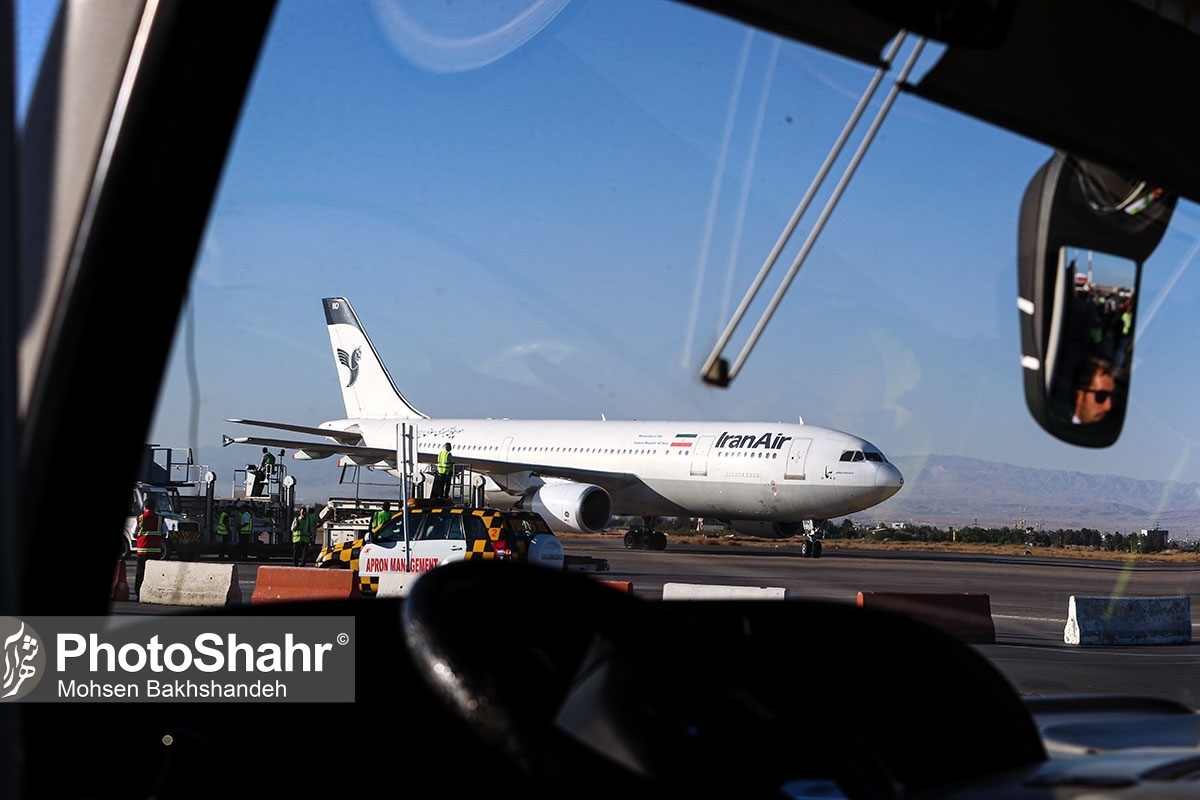 اعزام بیش از ۲۶هزار زائر اربعین‌حسینی از فرودگاه مشهد