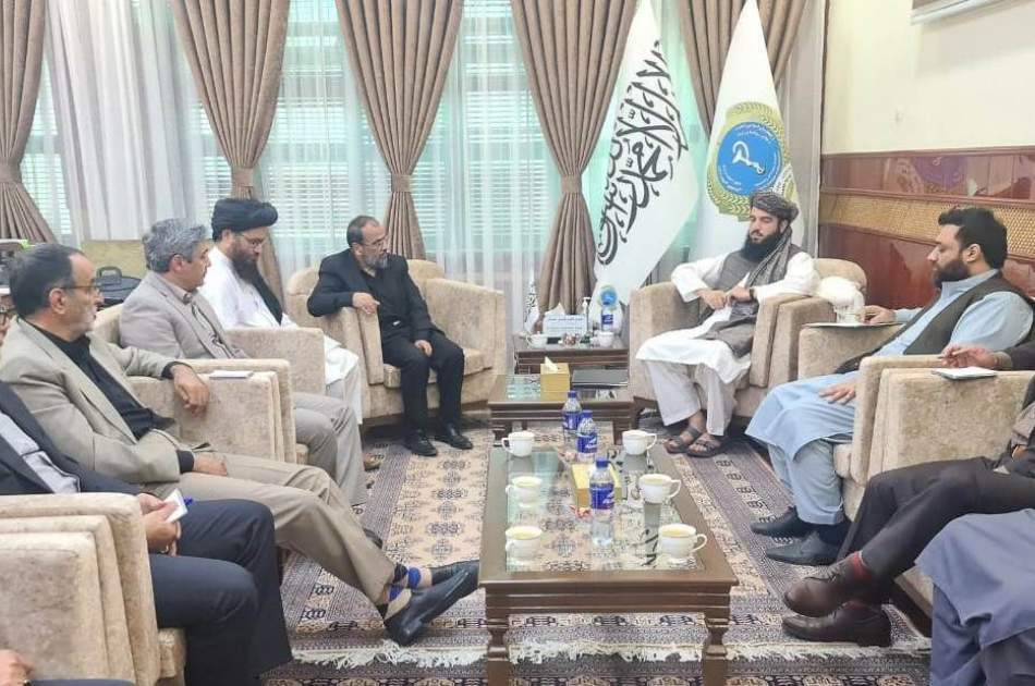 دیدار و گفت‌وگوی هیئت ایرانی با با مقام ارشد بهداشت‌ودرمان طالبان