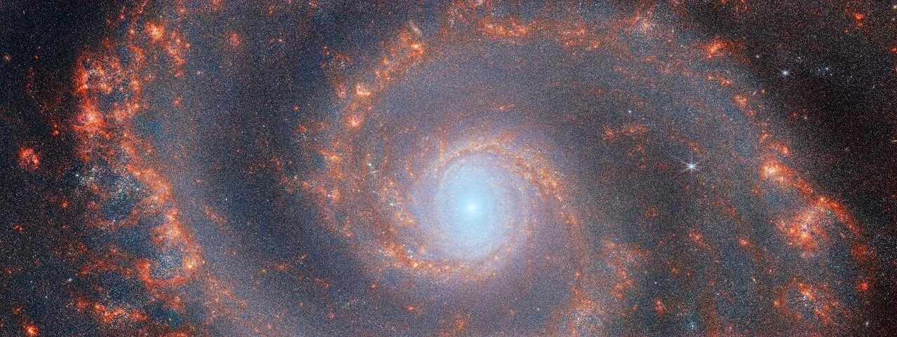 تصاویر حیرت‌انگیز تلسکوپ فضایی جیمز وب از کهکشان مارپیچی «گرداب»