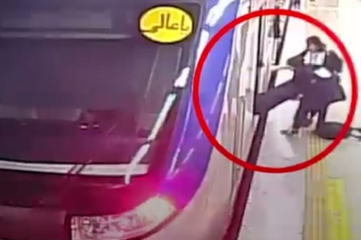 فیلم کامل درباره حادثه آرمیتا گراوند در مترو
