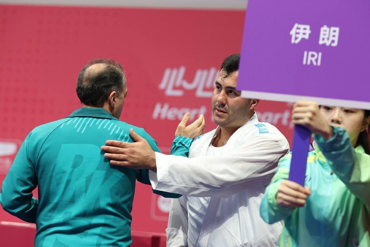 نتیجه و فیلم رقابت سجاد گنج‌زاده در فینال کاراته بازی‌های آسیایی هانگژو