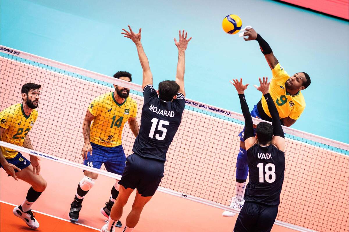 آمارهای بازی والیبال ایران و برزیل در مقدماتی المپیک ۲۰۲۴| برزیلی‌ها؛ برنده مطلق!