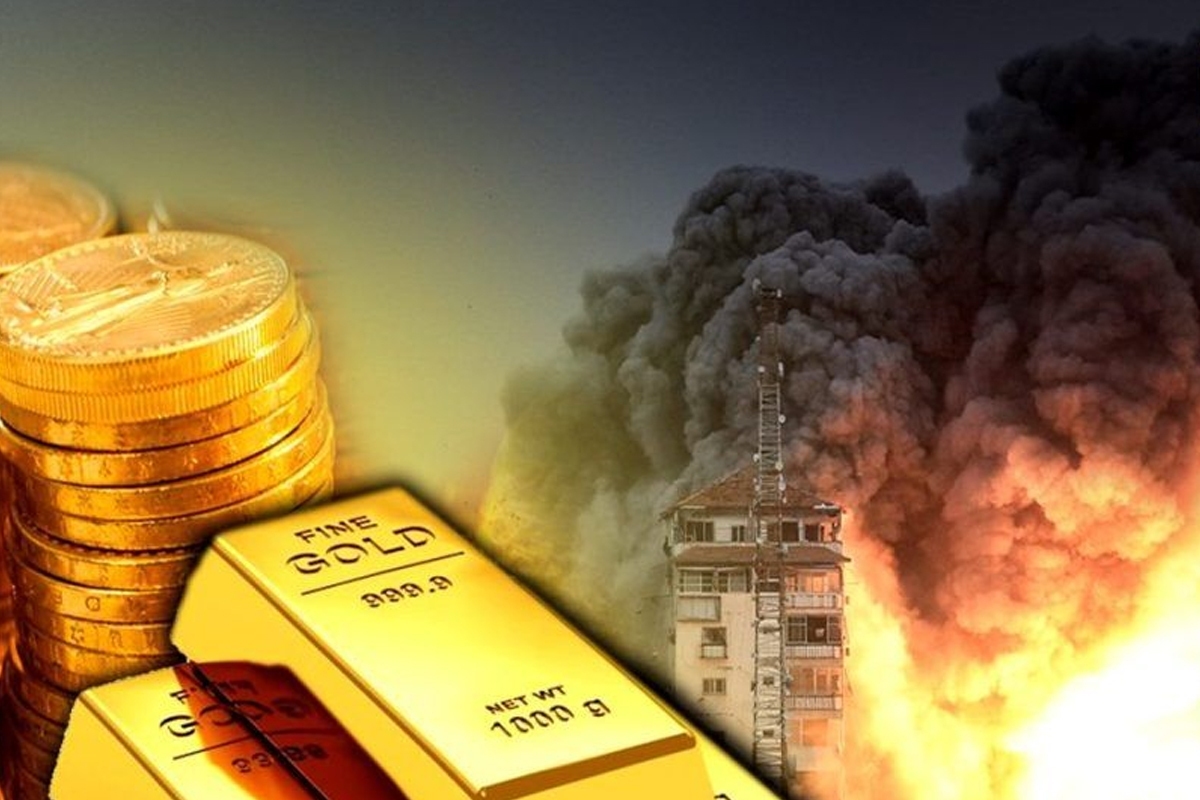 چرا جنگ حماس و رژیم صهیونیستی باعث افزایش قیمت طلا و دلار می‌شود؟