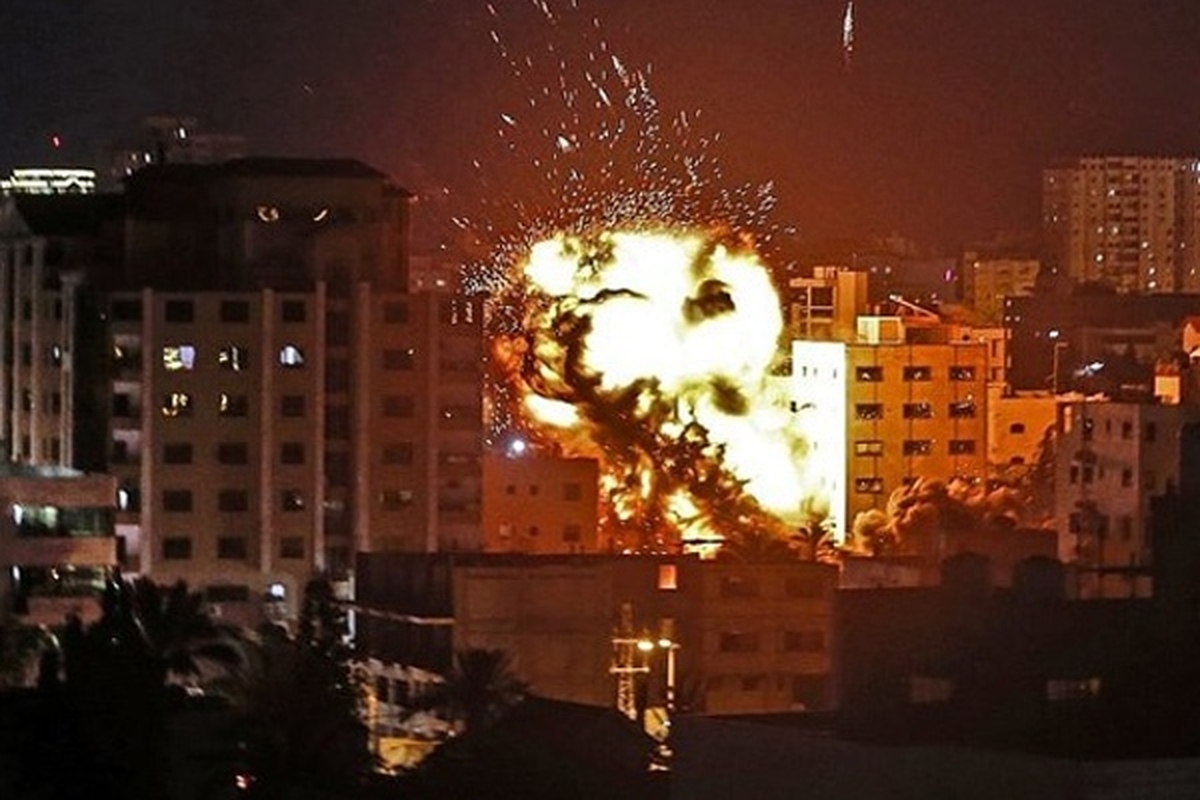 رژیم صهیونیستی به مناطقی در جنوب و شمال غزه حمله کرد