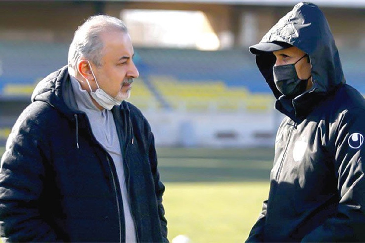 گل‌محمدی مقابل درویش در دفاع از بازیکنان پرسپولیس