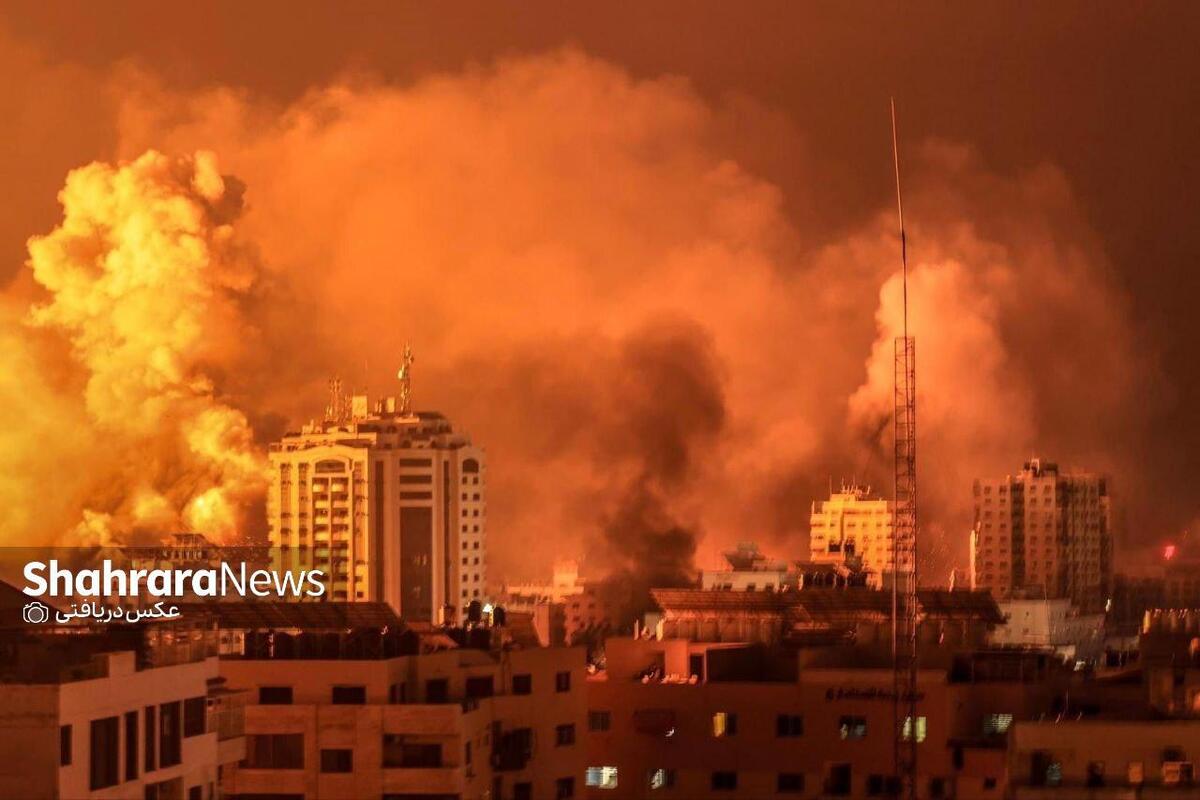 حملات وحشیانه رژیم صهیونیستی در غزه | قطع آب و برق و افزایش تعداد شهدا + فیلم (۱۸ مهرماه ۱۴۰۲)