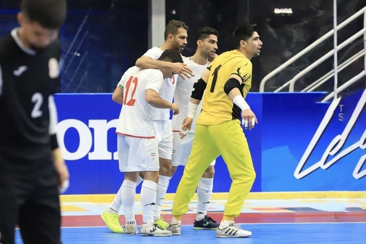صعود مقتدرانه فوتسالیست‌های ایران به مرحله گروهی جام ملت‌های آسیا