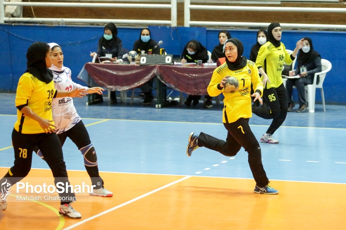 پایان دور رفت لیگ آیندگان هندبال دختران نوجوان کشور در مشهد