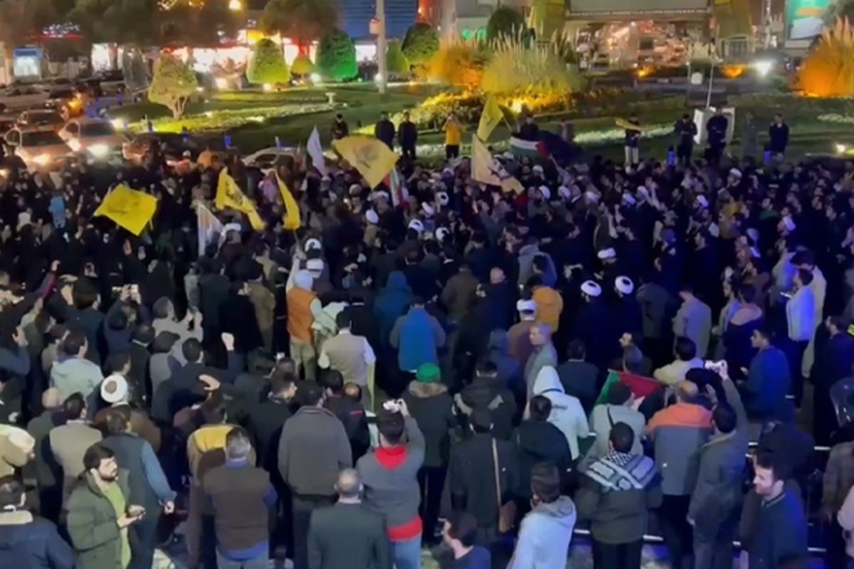 تجمع مردم مشهد در محکومیت جنایت اسرائیل + فیلم