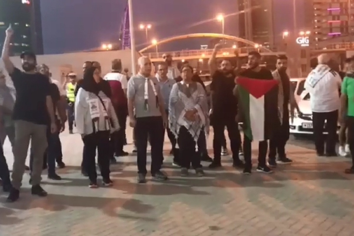 ویدئو | تظاهرات مردمی مقابل سفارت اسرائیل در بحرین
