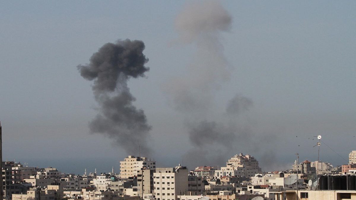 رژیم صهیونیستی به غزه حمله پهپادی کرد | تقابل غزه با بالن‌های آتش‌زا
