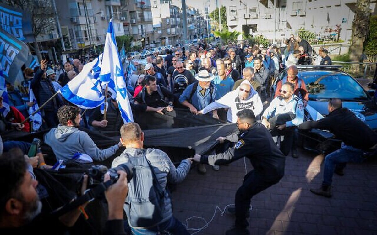 شهرک‌‎نشینان مخالف کابینه نتانیاهو دوباره به خیابان‌ها ریختند