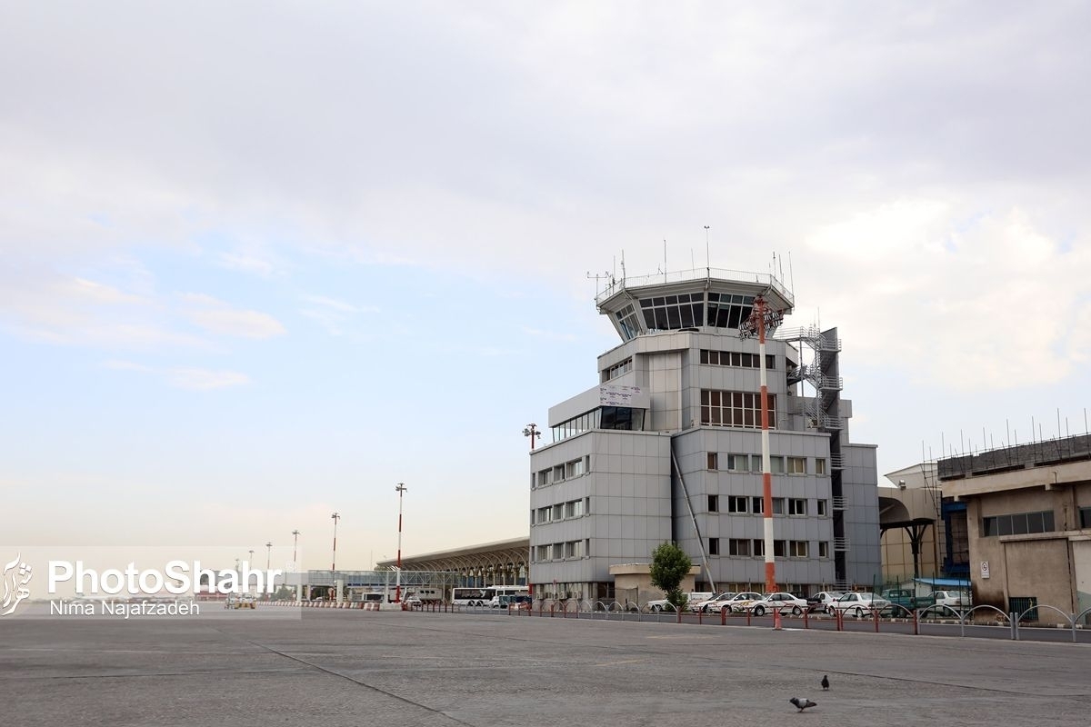 افزایش ۲۳ درصدی پرواز‌های خارجی در فرودگاه مشهد در مردادماه امسال
