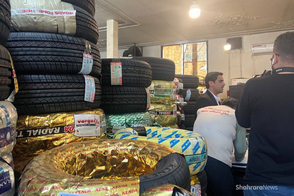 کمبود لاستیک در بازار مشهد به دلیل عرضه نامناسب کارخانجات به بازار است