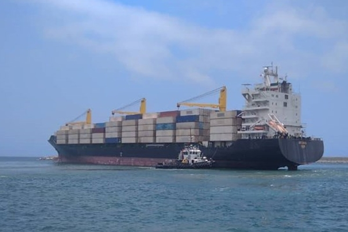 کشتی قاره‌پیما حامل کمک‌های مردم ایران در راه غزه است
