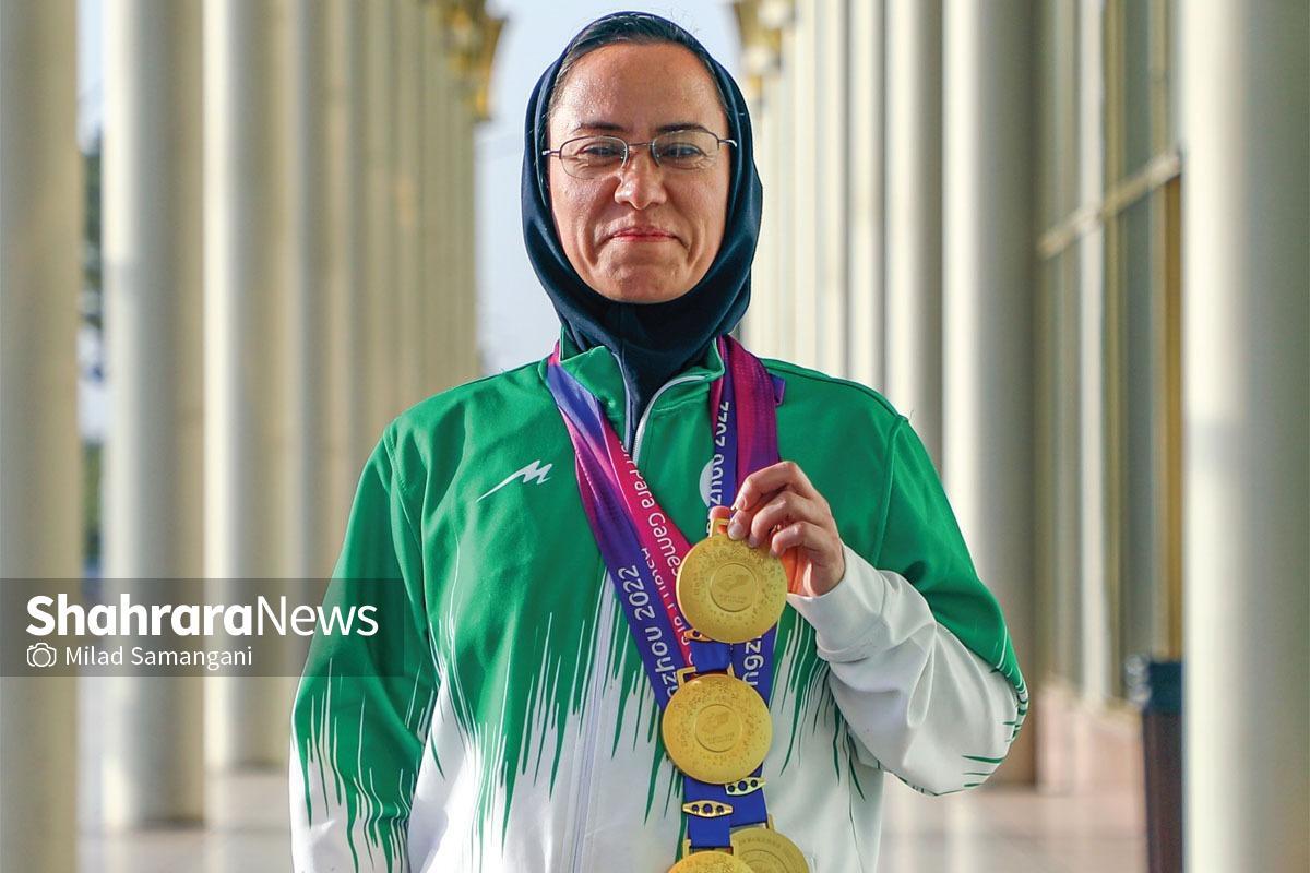 ۴ مدال طلای کاروان ایران بر گردن صفایی