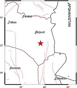 وقوع ۲ زلزله نسبتا شدید در شوسف و سربیشه خراسان جنوبی (۱۰ آبان ۱۴۰۲) + جزئیات